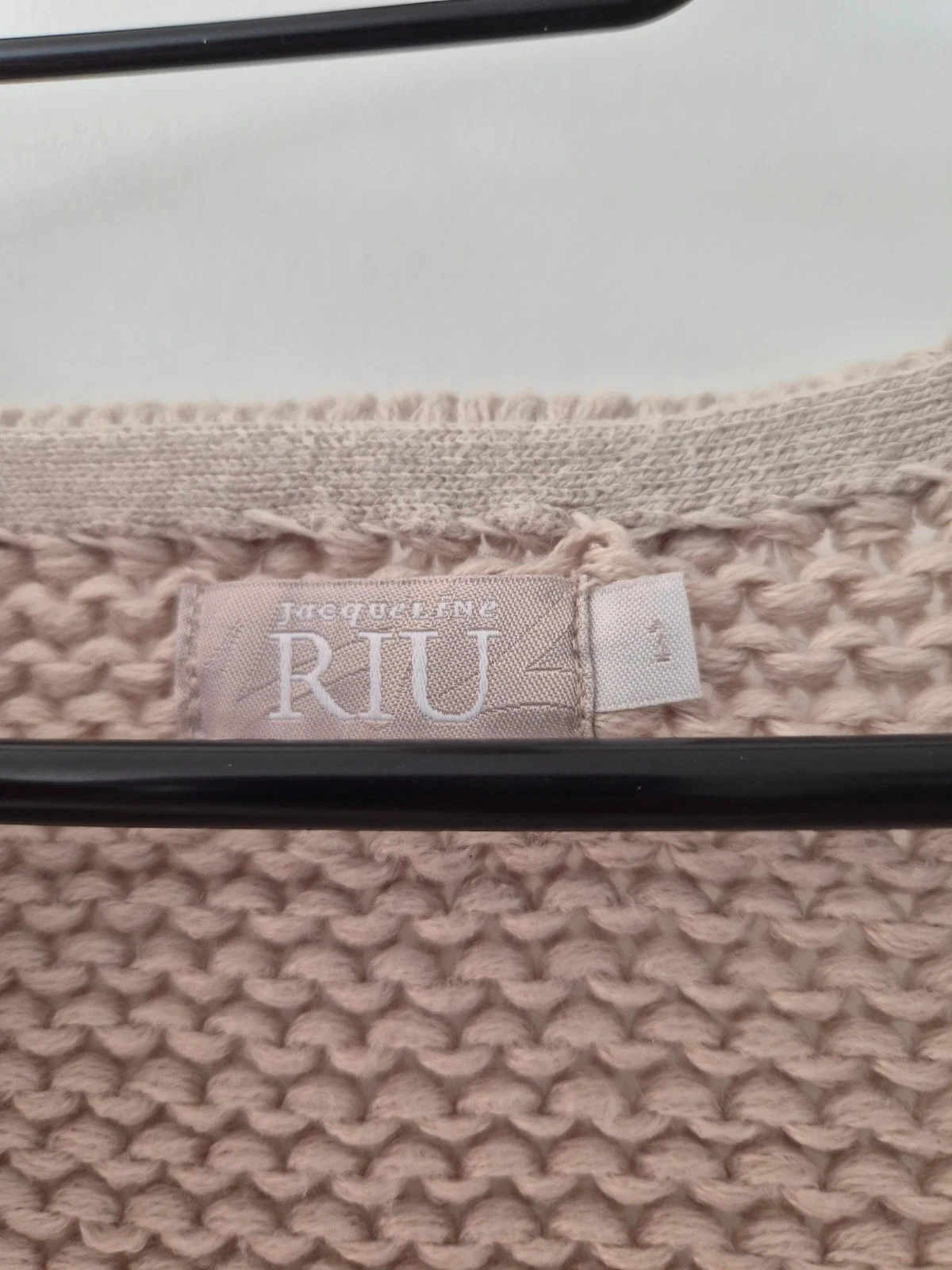 Gilet en grosse maille en laine Jacqueline Riu 34 – photo 3